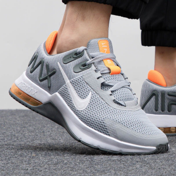 Giay Nike Air Max Alpha Trainer 4 'Wolf Grey Total Orange' CW3396-007
