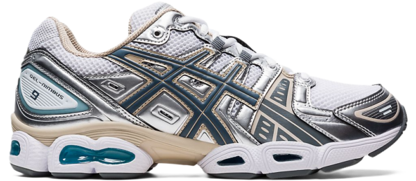Giay Asics Gel Nimbus 9 'White Steel Grey' 1201A424-102