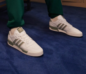 Giay Adidas Rivalry Low 'White Silver Green' IG6309