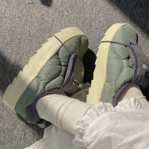 Giay Adidas Originals Puffylette 'Green' IF3957