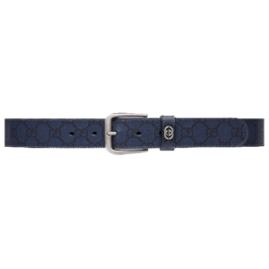 That Lung Gucci Belt With Interlocking G Detail 'Dark Blue' 673921-FABY3-8442