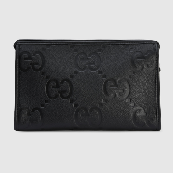 Tui Gucci Jumbo GG Pouch 'Black' 739490-AABY0-1000