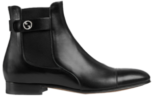 ‎Giay Gucci Blondie Ankle Boot 'Black' 757777-06F80-1000