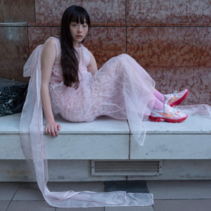 Giay Asics x Cecilie Bahnsen GT 2160 'White Habanero' 1203A525-100