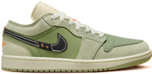 Giay Nike Air Jordan 1 Low SE Craft 'Light Olive' FD6819-300