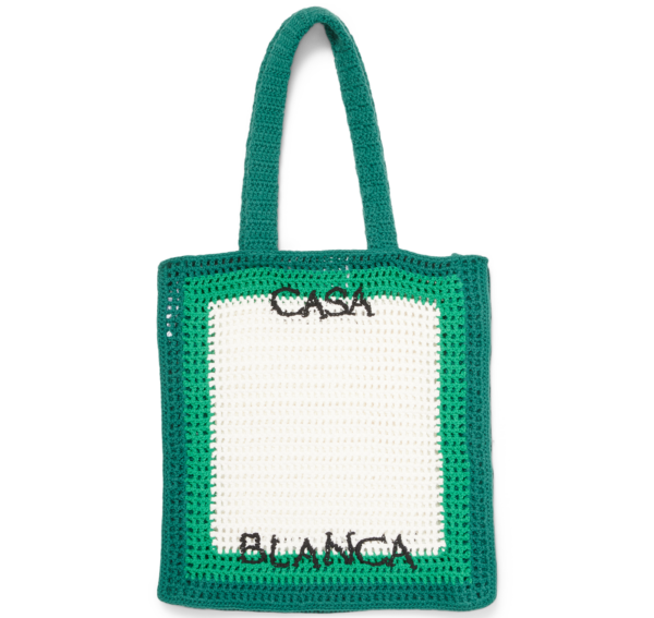 Tui Casablanca Tennis Crochet 'Green White' AS23-BAG-011-01