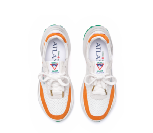 Giay Casablanca Atlantis Sneaker 'White Orange' AF22-SNK-002-02