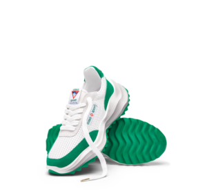 Giay Casablanca Atlantis Tennis Sneaker 'White Green' AF22-SNK-001-03