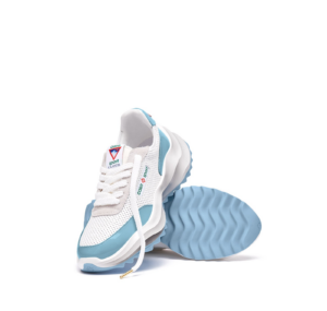 Giay Casablanca Atlantis Sneaker 'White Blue' AS23-SNK-015-04
