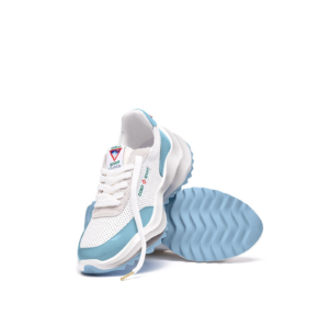 Giay Casablanca Atlantis Sneaker 'White Blue' AS23-SNK-016-04