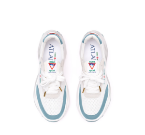 Giay Casablanca Atlantis Sneaker 'White Blue' AS23-SNK-016-04