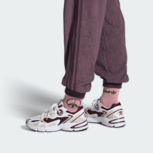 Giay Adidas Astir 'White Brown' IE6986