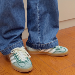 Giay Adidas x Sean Wotherspoon Gazelle Indoor 'Green Cloud' IG1456