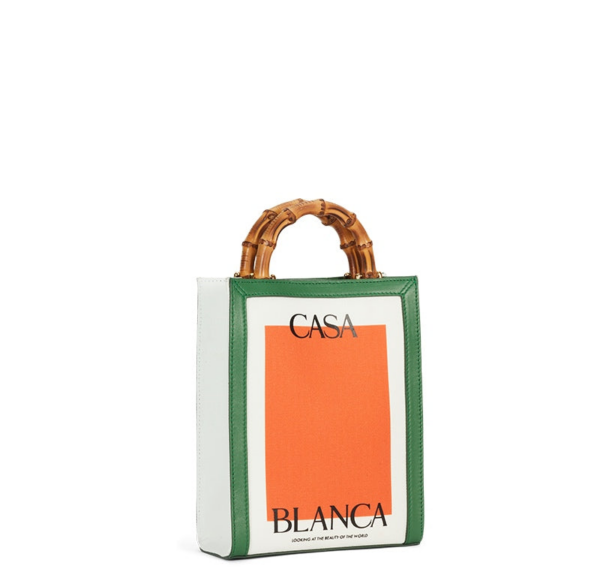 Tui Casablanca Mini Casa Canvas Tote 'Hot Pink' AF22-BAG-023-04