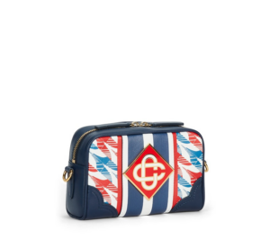 Tui Casablanca Houndstooth Crossbody 'Navy' AF22-BAG-002-03