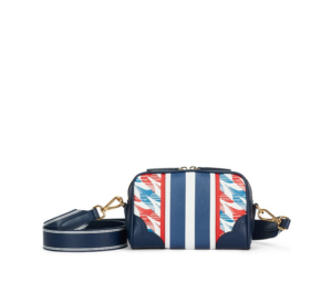 Tui Casablanca Houndstooth Crossbody 'Navy' AF22-BAG-002-03