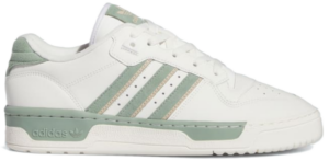 Giay Adidas Rivalry Low 'White Silver Green' IG6309