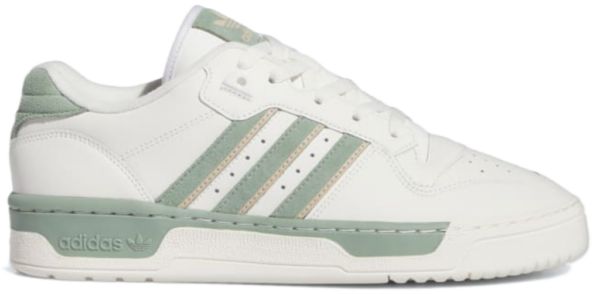 Giay Adidas Rivalry Low 'White Silver Green' IG6309