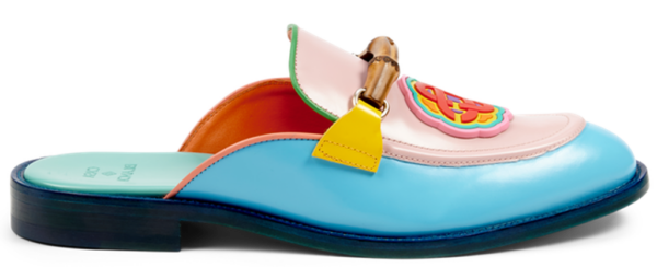Giay Casablanca Monogram Memphis Mule 'Rainbow' AS23-FW-007-04