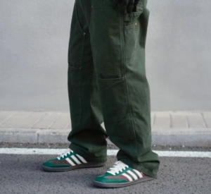 Giay Adidas Samba OG x Notitle 'Green' ID6022