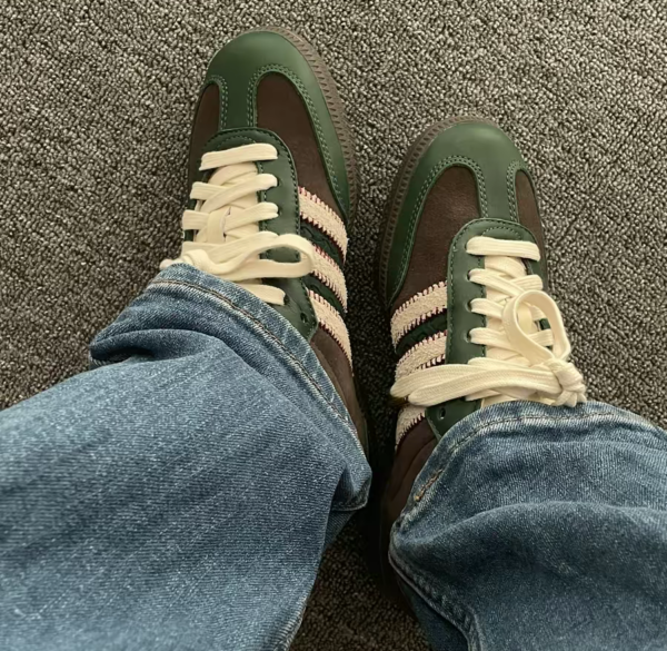 Giay Adidas Samba OG x Notitle 'Green' ID6022