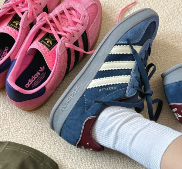Giay Adidas Gazelle Indoor 'Navy White' ID1008