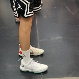 Giay Nike Air Jordan Super Fly Low 'White Green' AJ2664-117