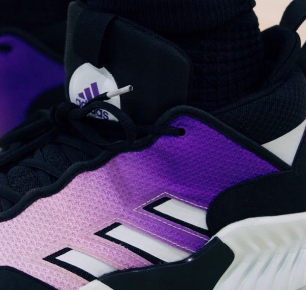 Giay Adidas Court Vision 3 'Black Blue Pink' GV9929