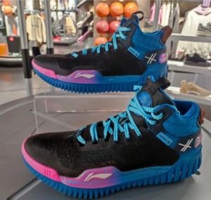 Giay Lining BadFive 3 X League of Legends 'Black Blue' ABFT025-4