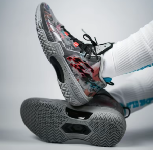 Giay Lining Jieao Pictorial 'Grey' ABFT035-3