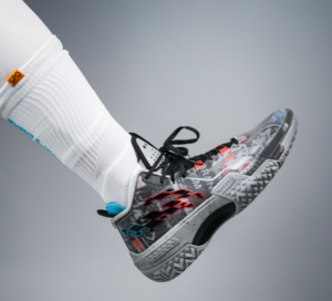 Giay Lining Jieao Pictorial 'Grey' ABFT035-3