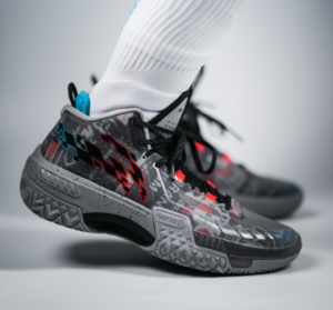 Giay Lining Jieao Pictorial 'Grey' ABFT035-3