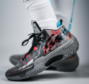 Giay Lining Jieao Pictorial 'Grey' ABFT035-3