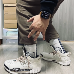 Giay Lining Badfive 3 'White Brown' ABFT025-3