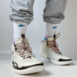 Giay Lining Badfive 3 'White Brown' ABFT025-3