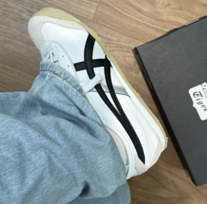 Giay Onitsuka Tiger Mexico 66 'White Black' DL408-0190