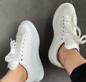 Giay Alexander Mcqueen Platform 'White' 533698 WHGP0-9000