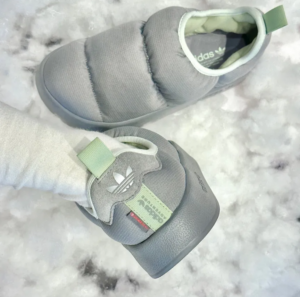 Giay Adidas Originals Puffylette 'Charcoal' GW9482