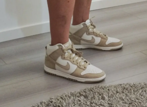 Giay Nike Dunk High 'Tan Suede White' DQ7679-001