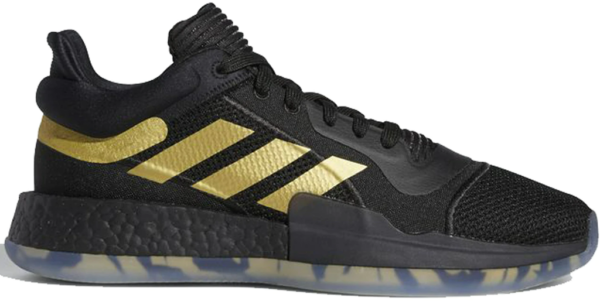 Giay Adidas Marquee Boost Low 'Black Gold' EE8572
