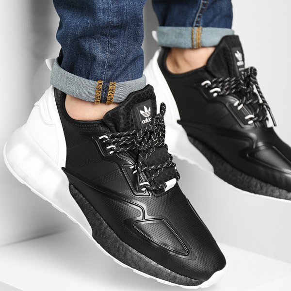 Giay Adidas ZX 2K 'Black White' S42835
