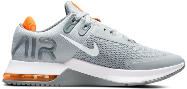 Giay Nike Air Max Alpha Trainer 4 'Wolf Grey Total Orange' CW3396-007