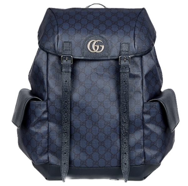 Balo Gucci Ophidia GG Medium Backpack 'Blue Black' 598140-FABHU-8442