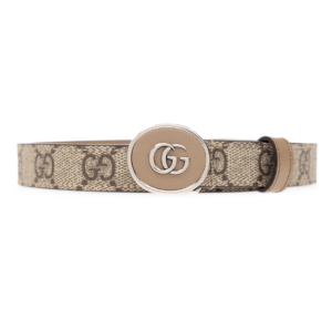 That Lung Gucci Petite GG Thin Belt 'Beige Ebony' 760132-92TIN-9770