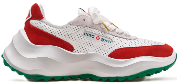 Giay Casablanca Atlantis Sneaker 'White Red' AF22-SNK-002-04