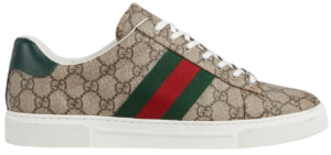 Giay Gucci Ace Sneaker With Web 'Beige Ebony' 760775-FACMZ-9746