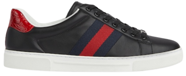 Giay Gucci Ace Sneaker With Web 'Black' 757892-AACAG-1096