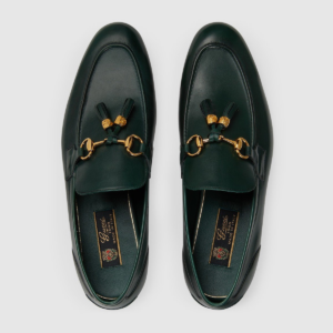 Giay Gucci Jordaan Loafer 'Green' 758068-AACRW-3154