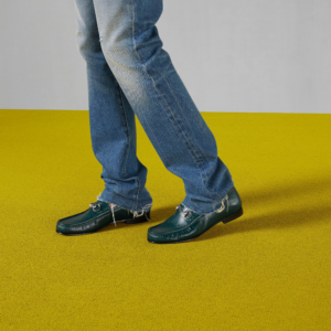 Giay Gucci Loafer With Horsebit 'Dark Green' 757769-AACFG-3154