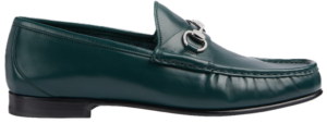 Giay Gucci Loafer With Horsebit 'Dark Green' 757769-AACFG-3154